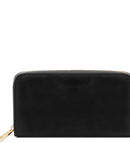 Exclusive zip around leather wallet