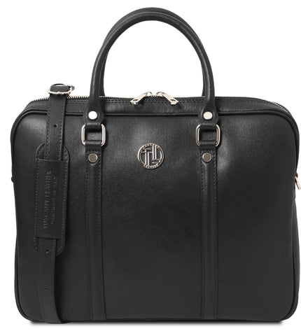Prato - Exclusive Saffiano leather laptop case