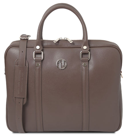 Prato - Exclusive Saffiano leather laptop case