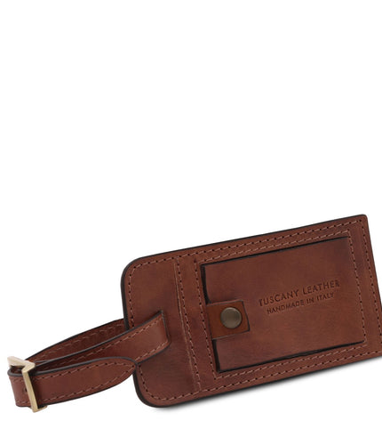 Lisbona - Travel leather duffle bag - Small size