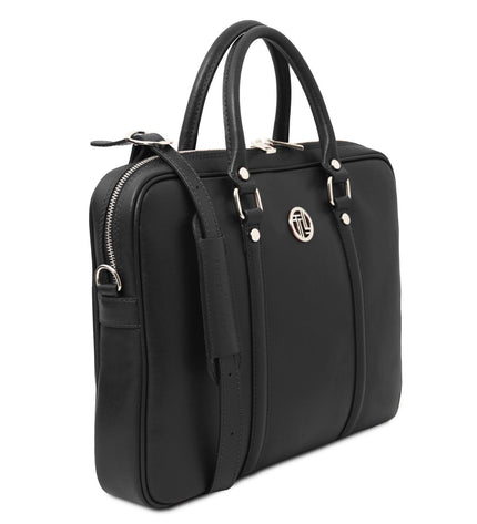 Prato - Exclusive Saffiano leather laptop case