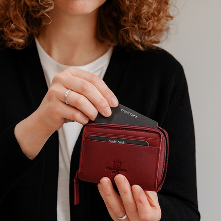 Collection image for: Dames leren portemonnee