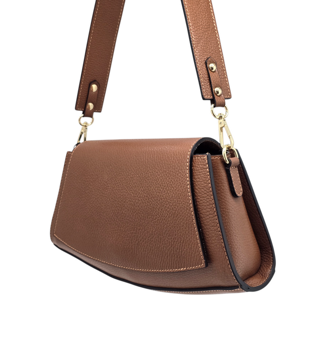 Kaia – Italiaanse leren schoudertas/crossbody