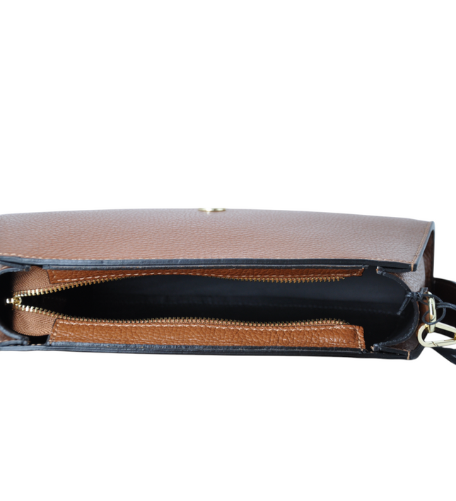 Kaia – Italiaanse leren schoudertas/crossbody