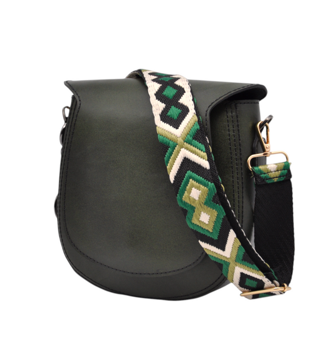 Dena – Handgemaakte kalfsleren schoudertas/crossbody