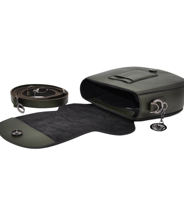 Dena – Handgemaakte kalfsleren schoudertas/crossbody