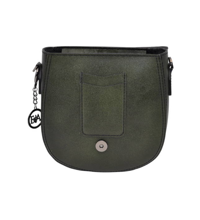 Dena – Handgemaakte kalfsleren schoudertas/crossbody