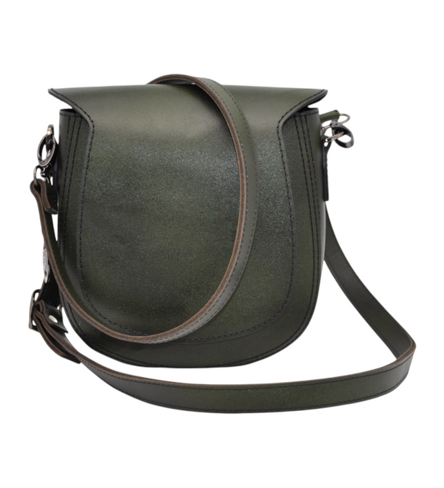 Dena – Handgemaakte kalfsleren schoudertas/crossbody