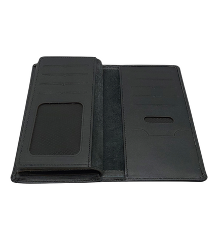 Men's wallet made of cowhide leather with phone compartment