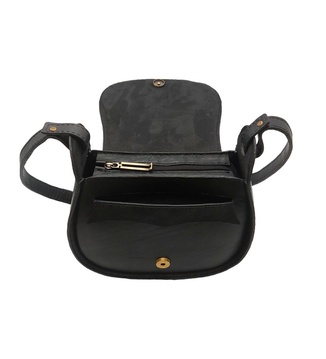 Rosa – Leren Schoudertas Dames - Elodina