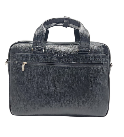 Ewen leren laptoptas