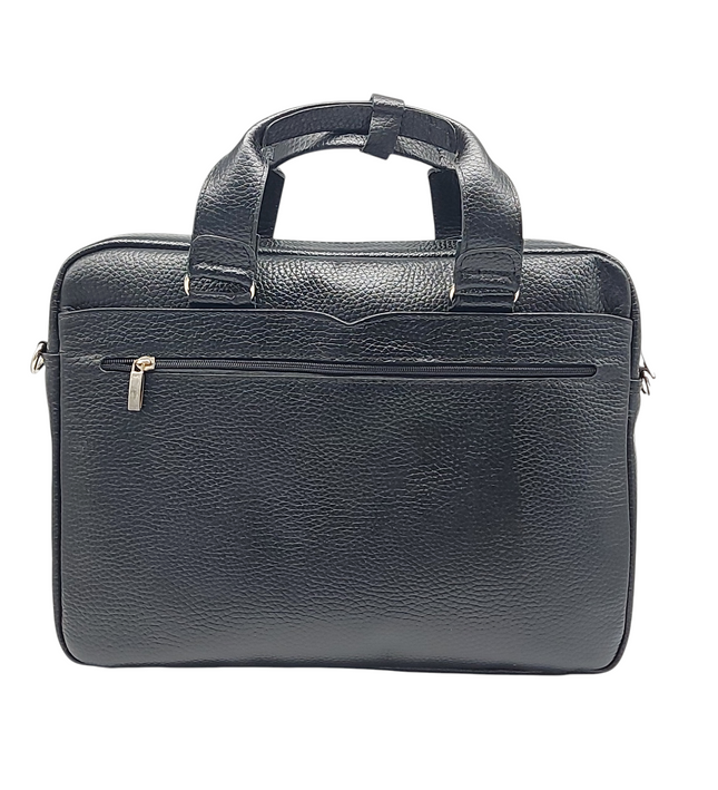 Ewen leren laptoptas