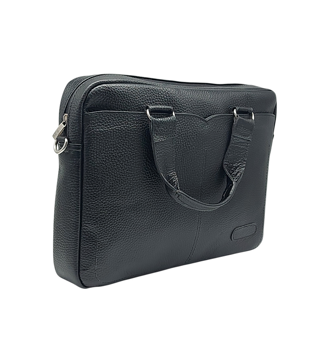 Ewen leren laptoptas