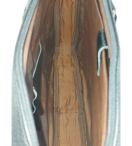 Ewen leren laptoptas