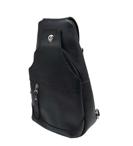 Handgemaakte Leren Crossbody Tas Heren – Elodina