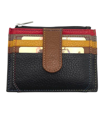 Giftbox heren- leren riem & portemonnee