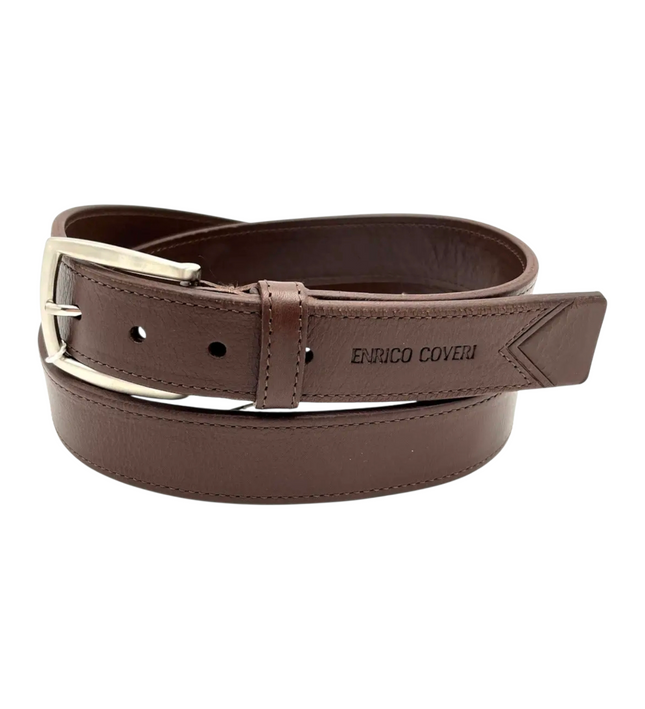 Giftbox heren- leren riem & portemonnee