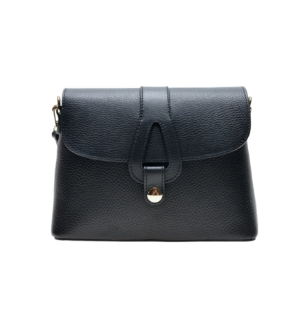 Isabella Rhea schoudertas — Zwart