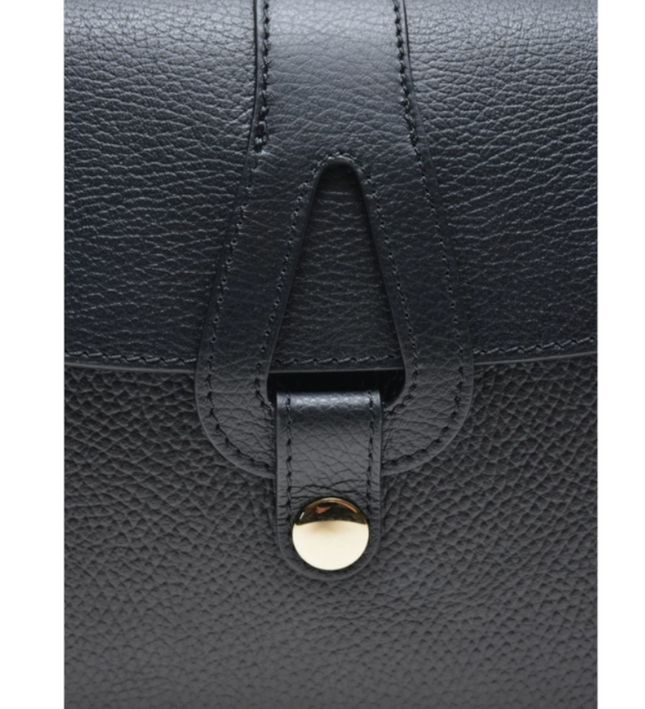 Isabella Rhea schoudertas — Zwart