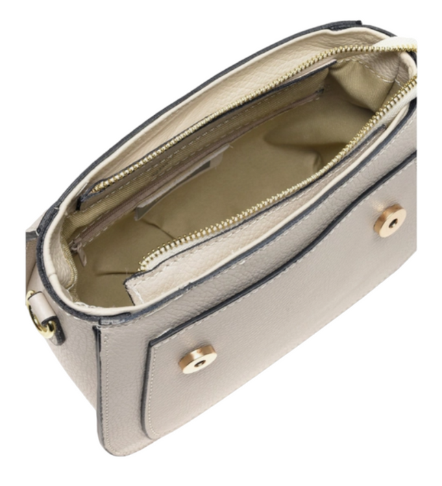 Isabella Rhea leren handtas/schoudertas