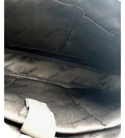 Aktetas van echt leer