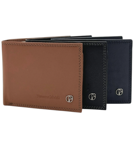 N.Gabrielli leren portemonnee