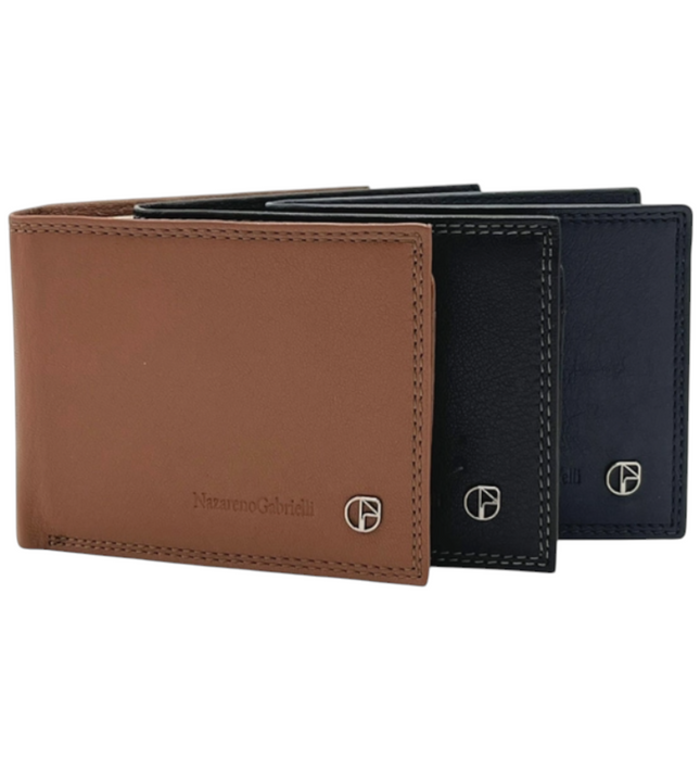 N.Gabrielli leren portemonnee