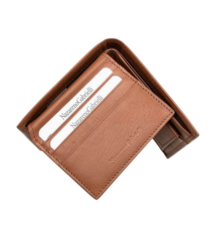 N.Gabrielli leren portemonnee