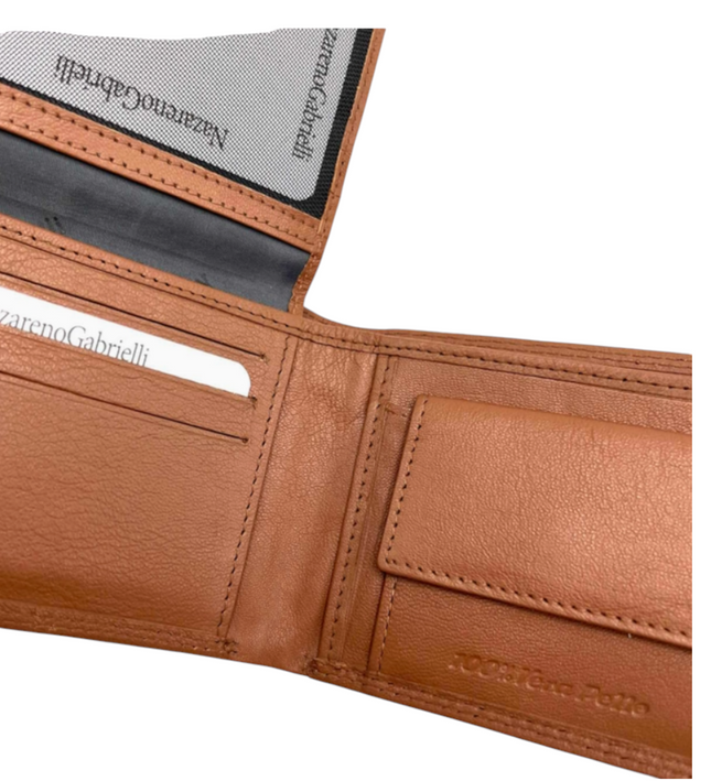 N.Gabrielli leren portemonnee
