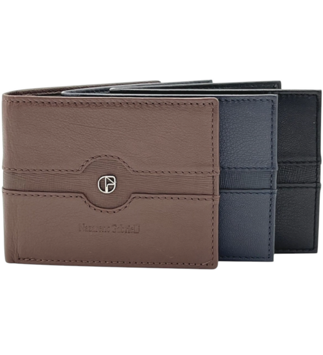 N.Gabrielli leren portemonnee