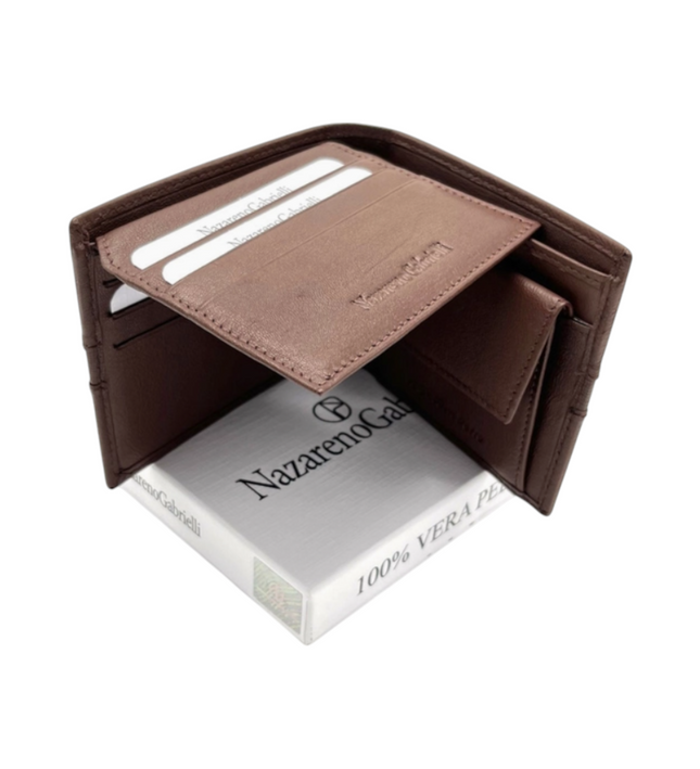 N.Gabrielli leren portemonnee