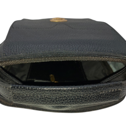 Elba – compact leather shoulder bag (unisex)