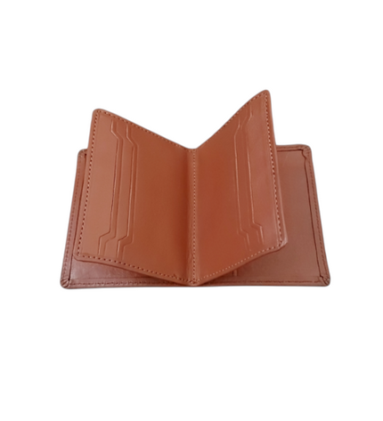 Cadeauset – Leren Kaarthouder & Sleutelhanger Bruin