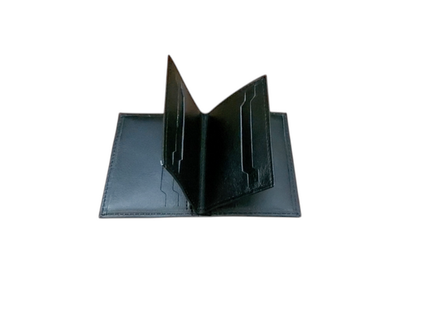 Cadeauset – Leren Kaarthouder & Sleutelhanger Zwart