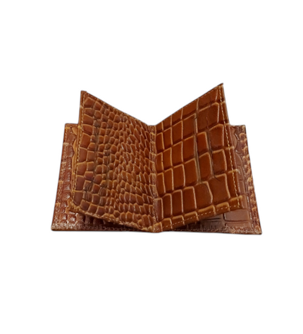 Cadeauset – Leren Kaarthouder & Sleutelhanger Bruin