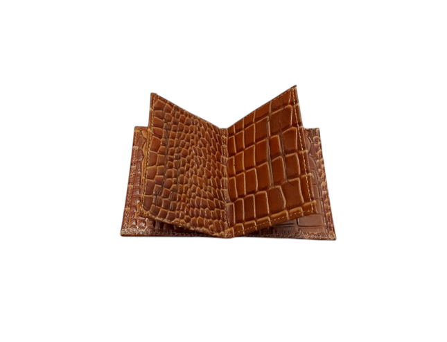 Cadeauset – Leren Kaarthouder & Sleutelhanger Bruin