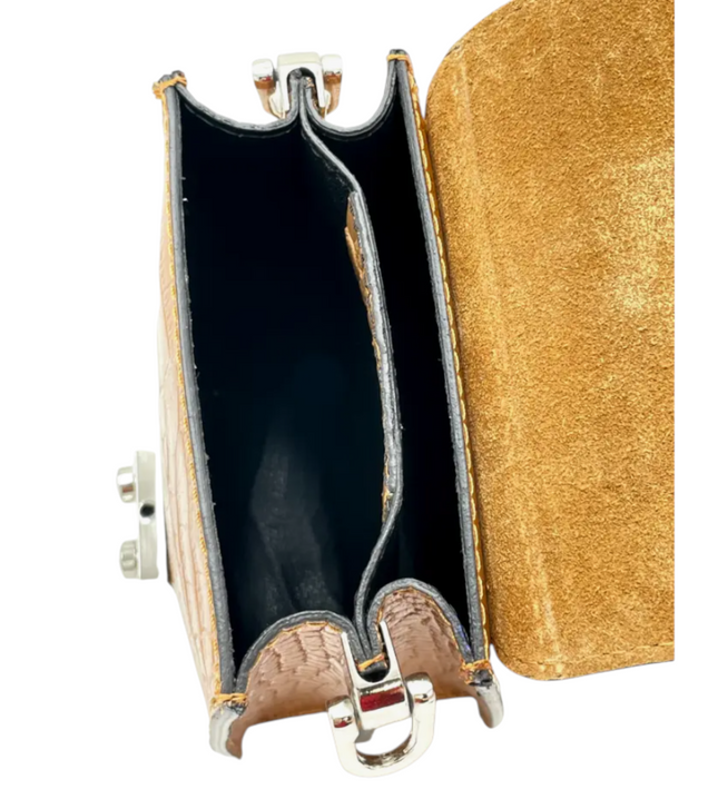 Elda – Italiaanse mini crossbody/telefoontas