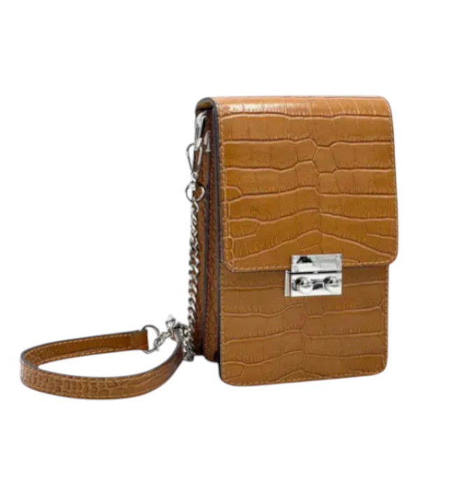 Elda – Italiaanse mini crossbody/telefoontas