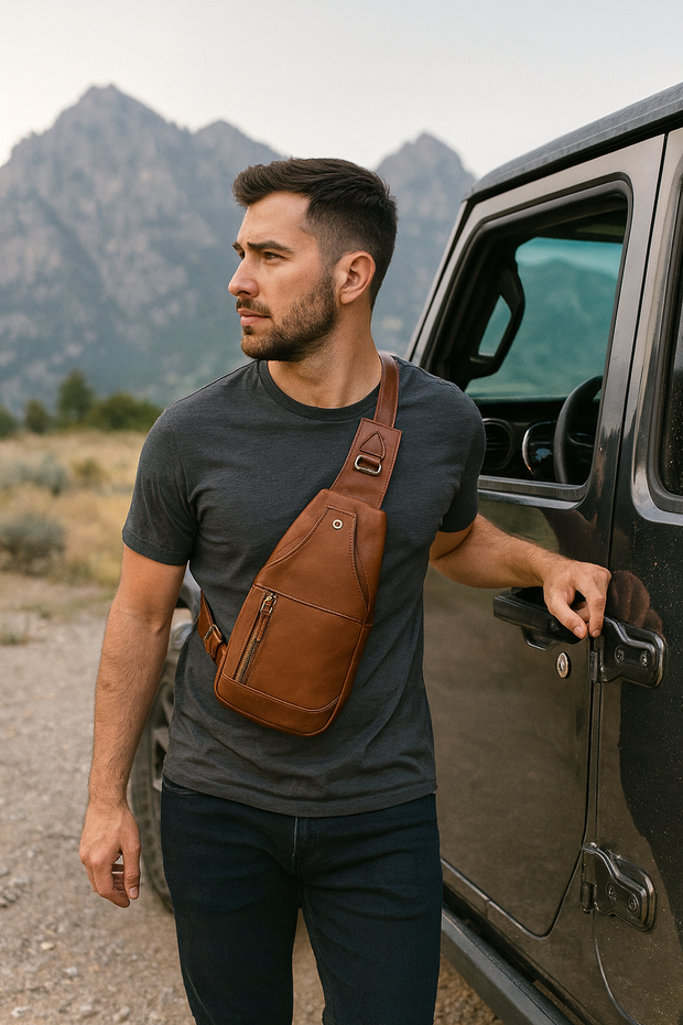 <h2><a href="/products/handgemaakte-leren-crossbody-tas-heren-elodina" title="Handgemaakte Leren Crossbody Tas Heren – Elodina">Elodina</a></h2>