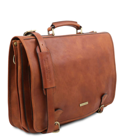 TL142073 – Ancona - leren messenger bag