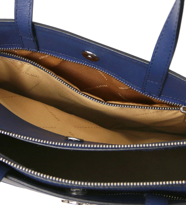 TL141369 – Palermo - Saffiano leren briefcase 3 compartments for women