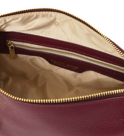 TL142422 – Praline - Soft leren duffle bag