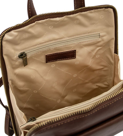 TL142410 – Paris - Small leren backpack for women