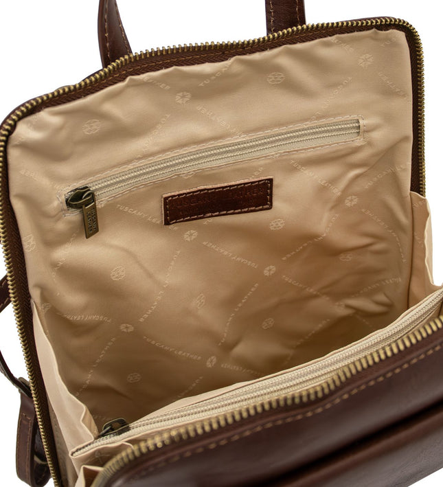 TL142410 – Paris - Small leren backpack for women