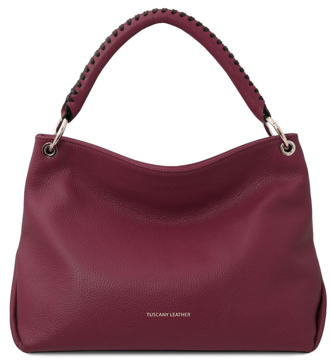 TL142087 – TL Bag - Soft leren shoulder bag