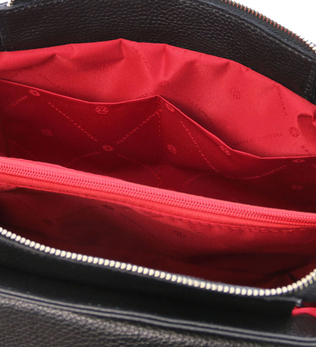 TL142353 – Elettra - Soft leren shoulder bag