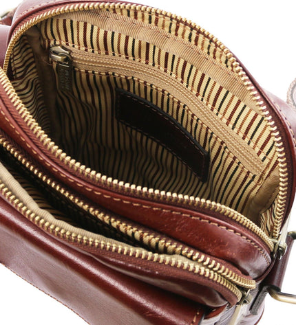 TL141915 – Larry - leren Crossbody Bag
