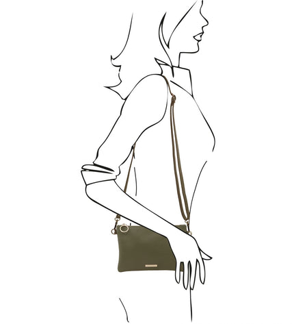 TL142029 – TL Bag - Soft leren clutch