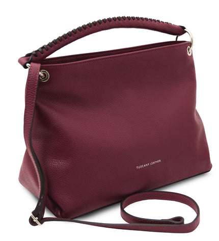 TL142087 – TL Bag - Soft leren shoulder bag