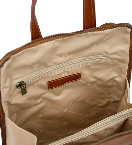 TL142410 – Paris - Small leren backpack for women